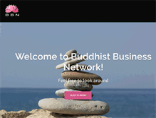 Tablet Screenshot of buddhistbusiness.com